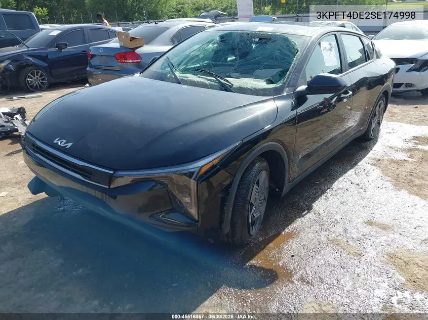 2025 Kia K4 Lx VIN: 3KPFT4DE2SE174998 Lot: 45516867