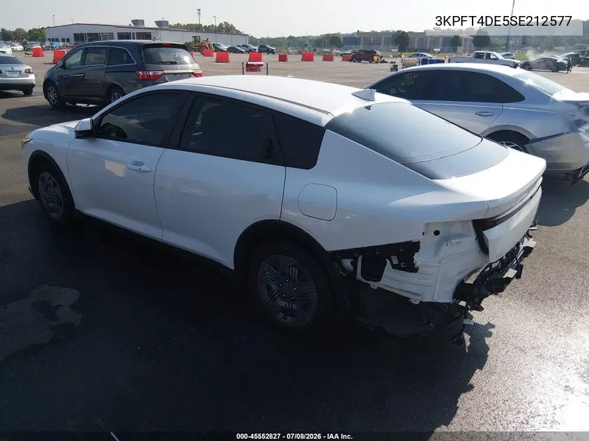 2025 Kia K4 Lx VIN: 3KPFT4DE5SE212577 Lot: 45552827
