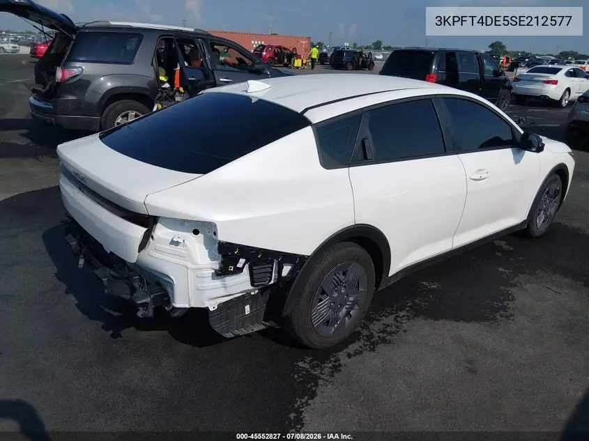 2025 Kia K4 Lx VIN: 3KPFT4DE5SE212577 Lot: 45552827