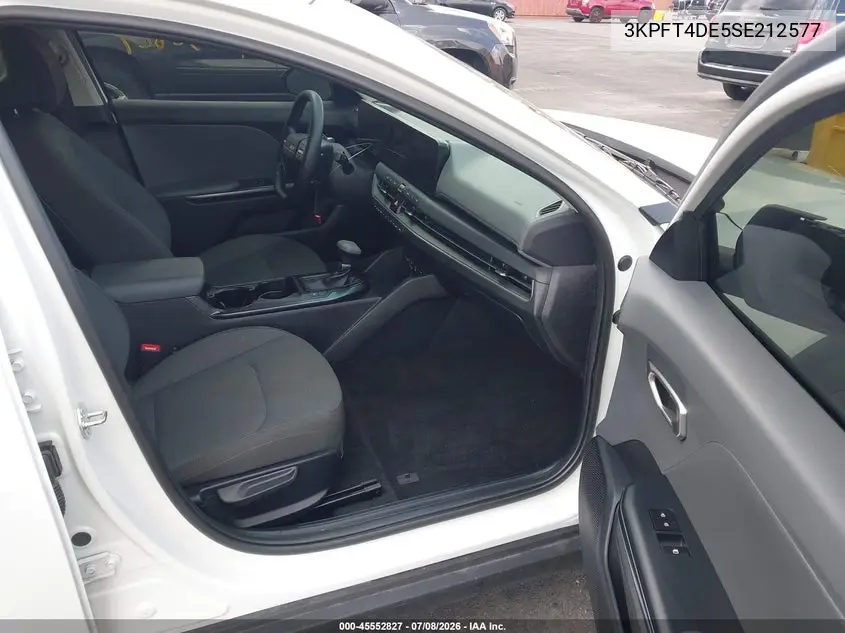 2025 Kia K4 Lx VIN: 3KPFT4DE5SE212577 Lot: 45552827