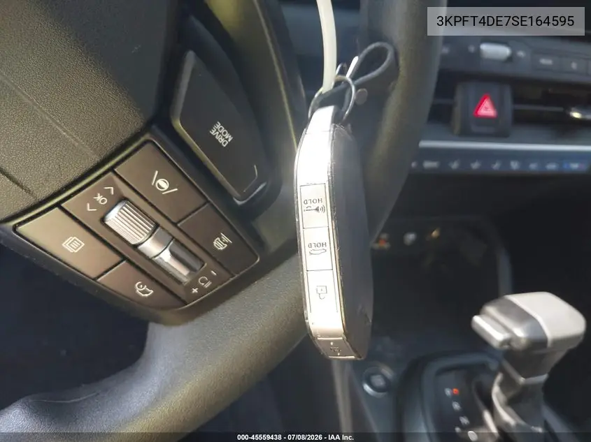 2025 Kia K4 Lxs VIN: 3KPFT4DE7SE164595 Lot: 45559438