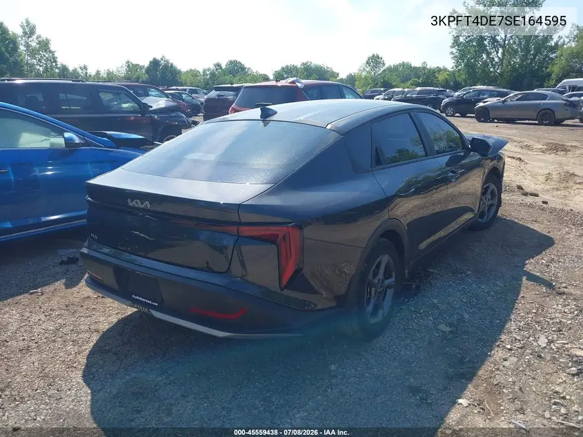 2025 Kia K4 Lxs VIN: 3KPFT4DE7SE164595 Lot: 45559438