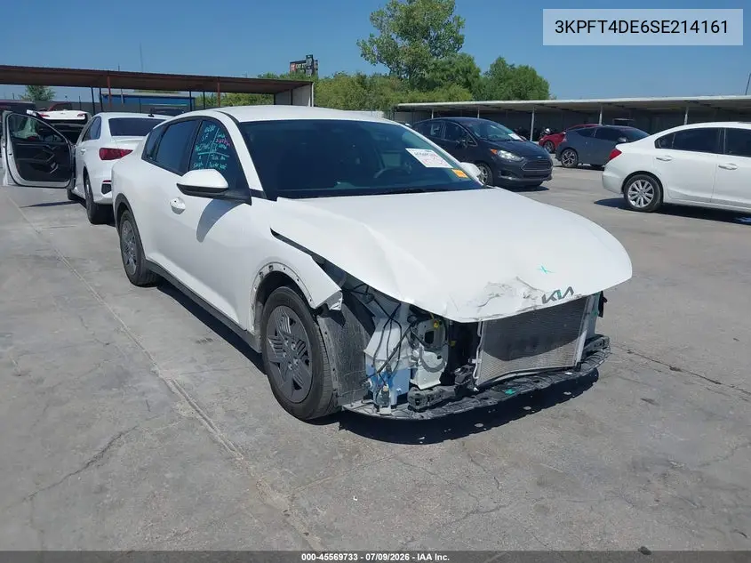 2025 Kia K4 Lx VIN: 3KPFT4DE6SE214161 Lot: 45569733