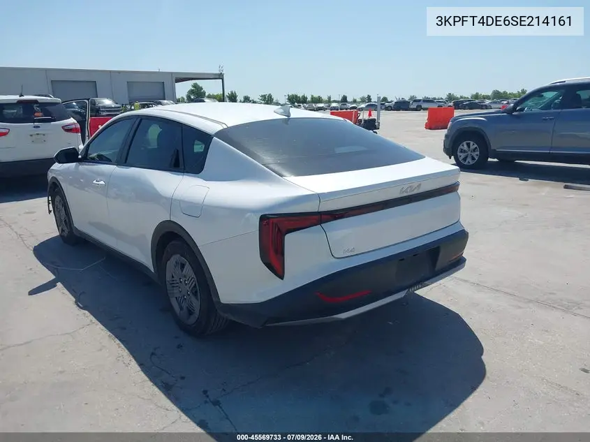 2025 Kia K4 Lx VIN: 3KPFT4DE6SE214161 Lot: 45569733