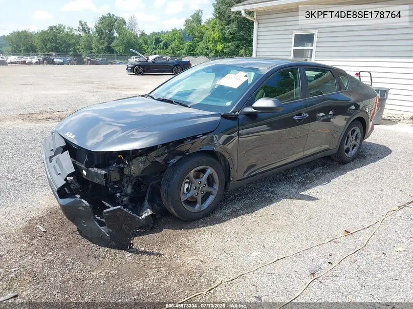 2025 Kia K4 Lxs VIN: 3KPFT4DE8SE178764 Lot: 45573334
