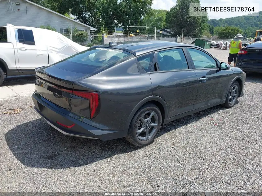 2025 Kia K4 Lxs VIN: 3KPFT4DE8SE178764 Lot: 45573334