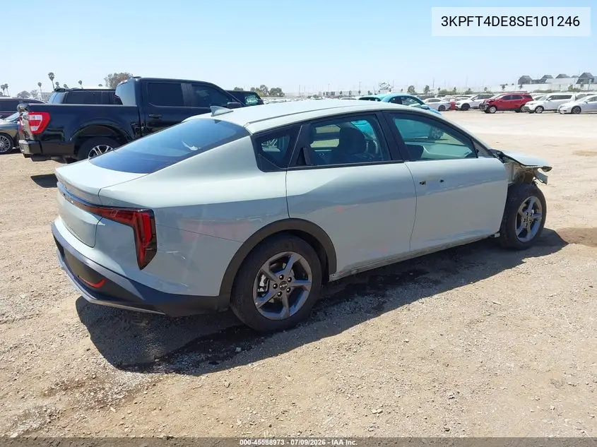 2025 Kia K4 Lxs VIN: 3KPFT4DE8SE101246 Lot: 45588973