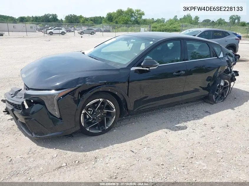 2025 Kia K4 Gt-Line VIN: 3KPFW4DE6SE228133 Lot: 45589676