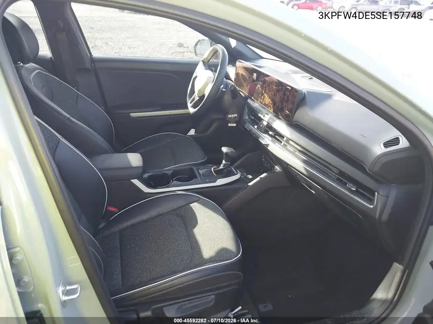 2025 Kia K4 Gt-Line VIN: 3KPFW4DE5SE157748 Lot: 45592282