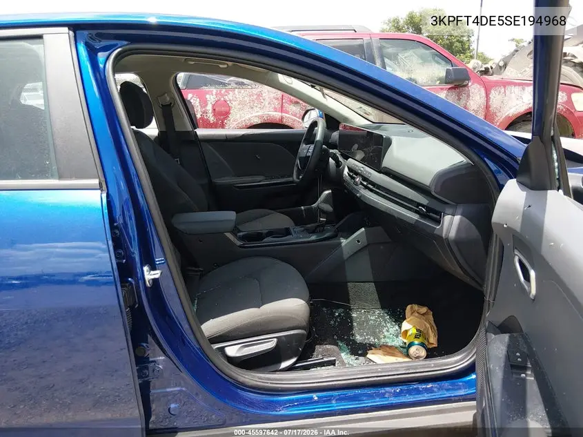 2025 Kia K4 Lxs VIN: 3KPFT4DE5SE194968 Lot: 45597642