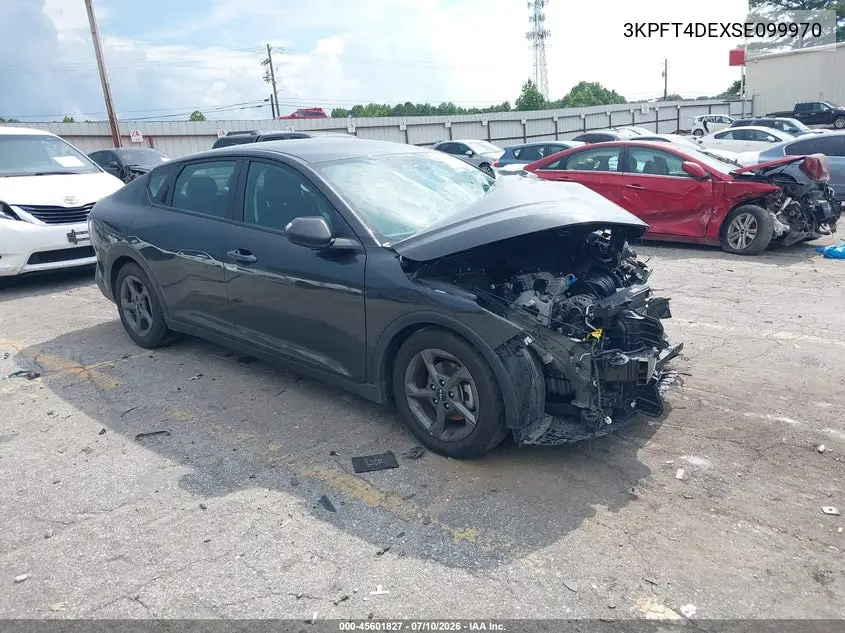 2025 Kia K4 Lxs VIN: 3KPFT4DEXSE099970 Lot: 45601827