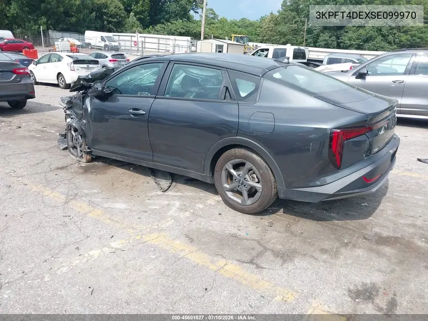 2025 Kia K4 Lxs VIN: 3KPFT4DEXSE099970 Lot: 45601827