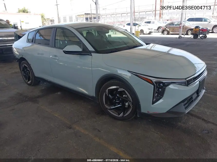 2025 Kia K4 Ex VIN: 3KPFU4DE3SE004713 Lot: 45606661