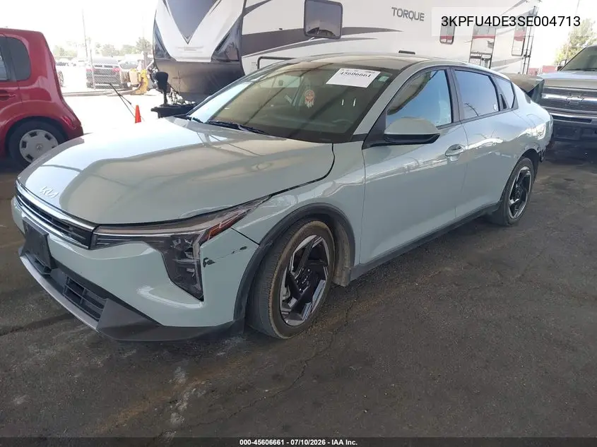 2025 Kia K4 Ex VIN: 3KPFU4DE3SE004713 Lot: 45606661