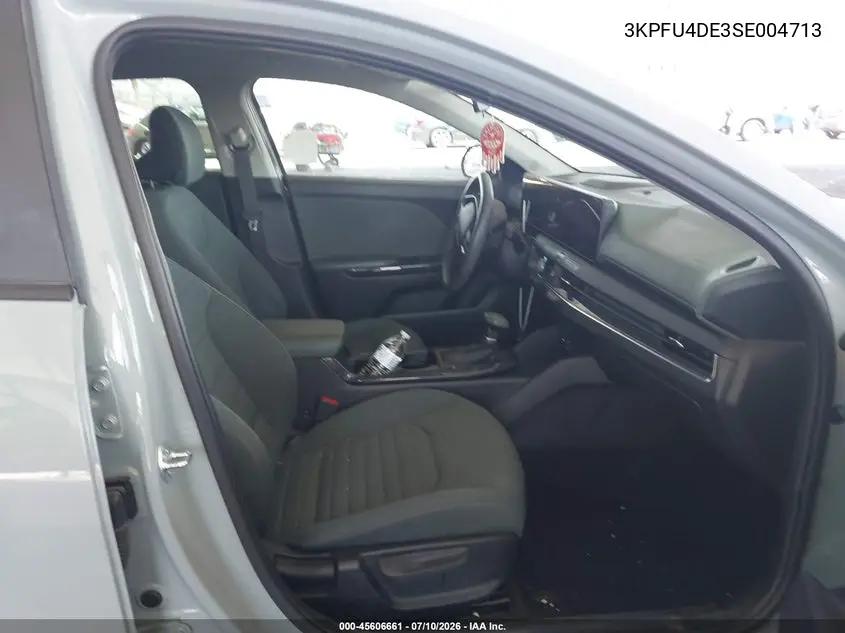 2025 Kia K4 Ex VIN: 3KPFU4DE3SE004713 Lot: 45606661