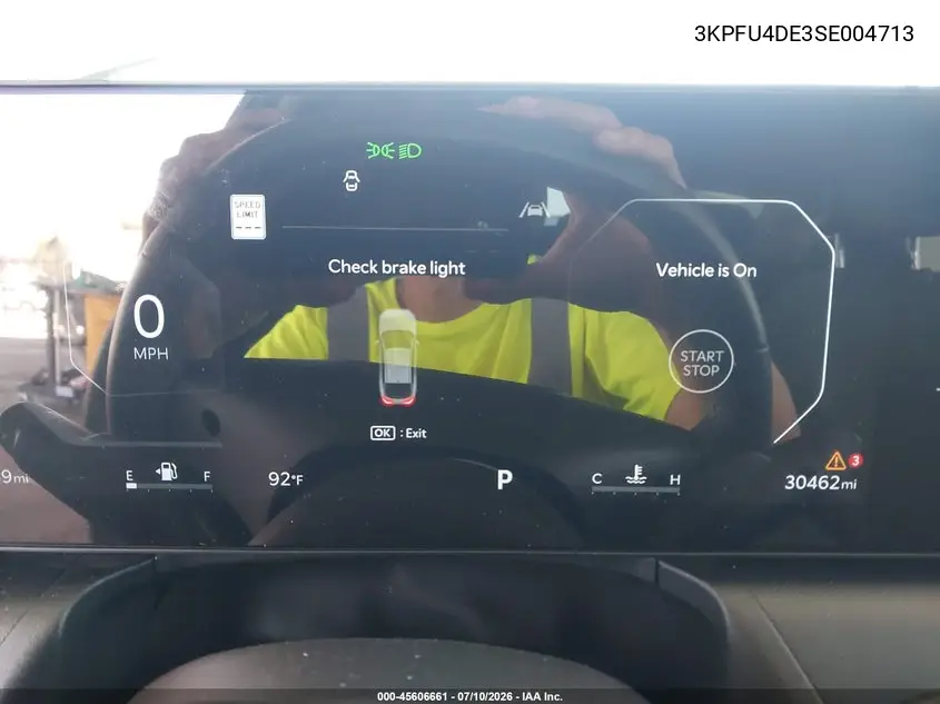 2025 Kia K4 Ex VIN: 3KPFU4DE3SE004713 Lot: 45606661