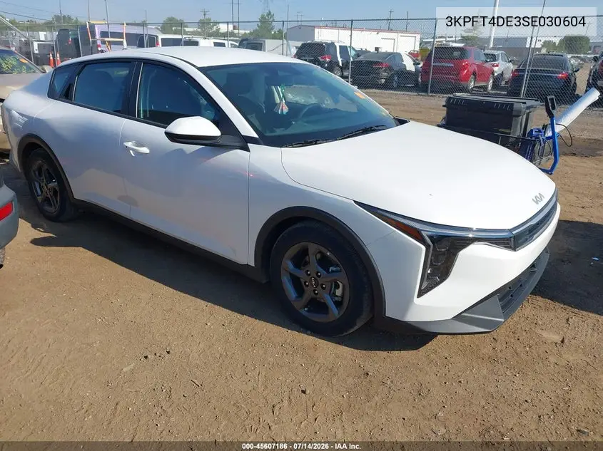 2025 Kia K4 Lxs VIN: 3KPFT4DE3SE030604 Lot: 45607186