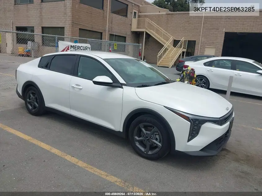 2025 Kia K4 Lxs VIN: 3KPFT4DE2SE063285 Lot: 45609264