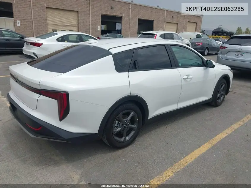 2025 Kia K4 Lxs VIN: 3KPFT4DE2SE063285 Lot: 45609264