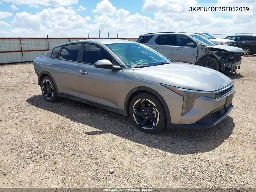 2025 Kia K4 Ex VIN: 3KPFU4DE2SE052039 Lot: 45612796