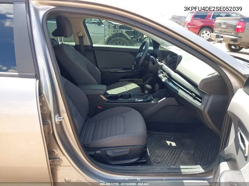 2025 Kia K4 Ex VIN: 3KPFU4DE2SE052039 Lot: 45612796