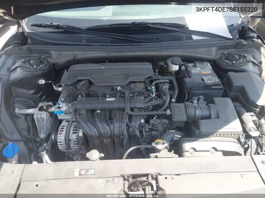 2025 Kia K4 Lxs VIN: 3KPFT4DE7SE155220 Lot: 45613262