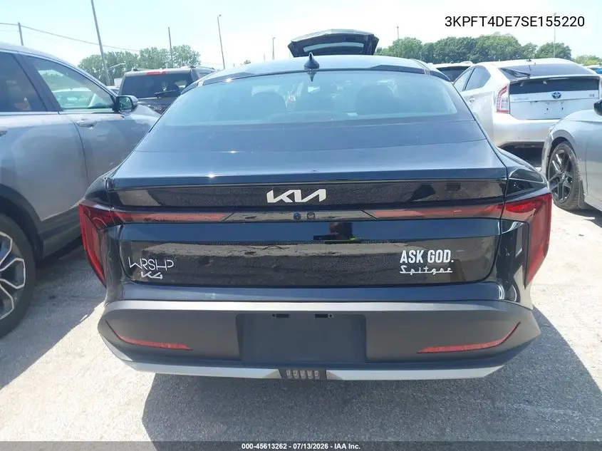 2025 Kia K4 Lxs VIN: 3KPFT4DE7SE155220 Lot: 45613262