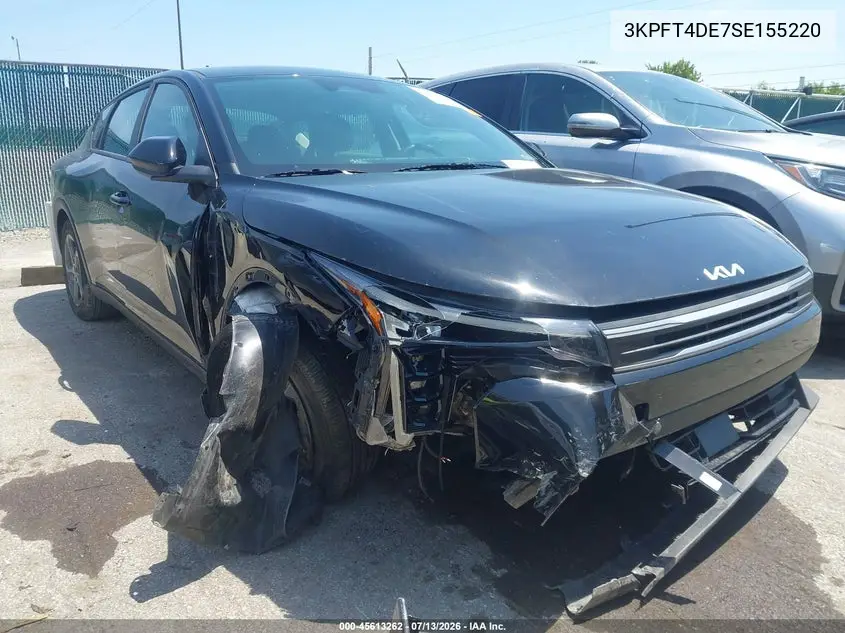 2025 Kia K4 Lxs VIN: 3KPFT4DE7SE155220 Lot: 45613262