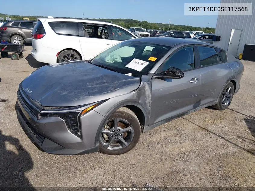 2025 Kia K4 Lxs VIN: 3KPFT4DE0SE117568 Lot: 45622487