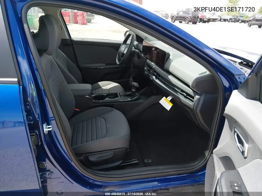 2025 Kia K4 Ex VIN: 3KPFU4DE1SE171720 Lot: 45648415