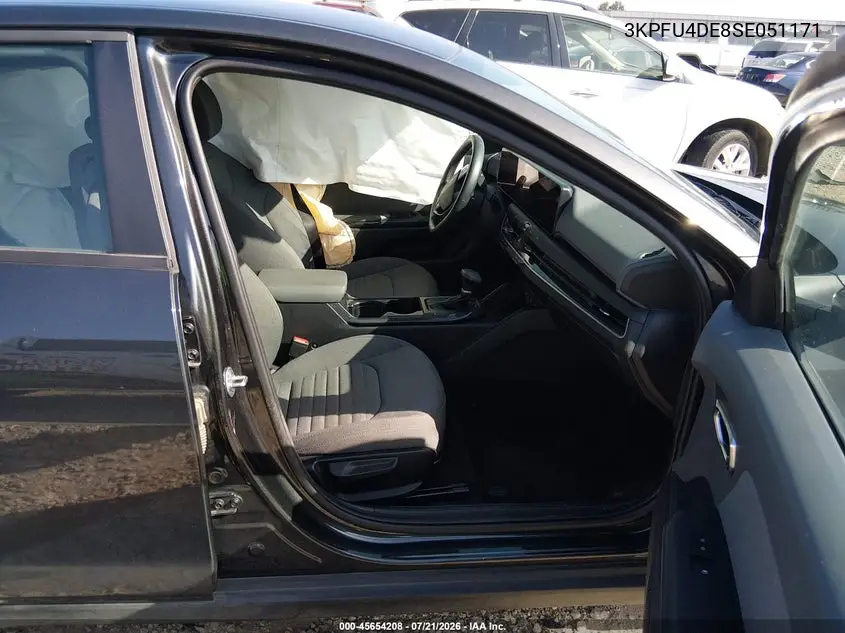 2025 Kia K4 Ex VIN: 3KPFU4DE8SE051171 Lot: 45654208