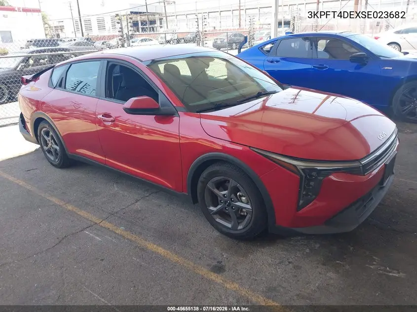 2025 Kia K4 Lxs VIN: 3KPFT4DEXSE023682 Lot: 45655138