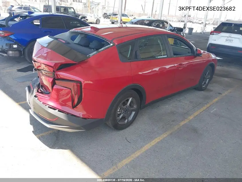 2025 Kia K4 Lxs VIN: 3KPFT4DEXSE023682 Lot: 45655138