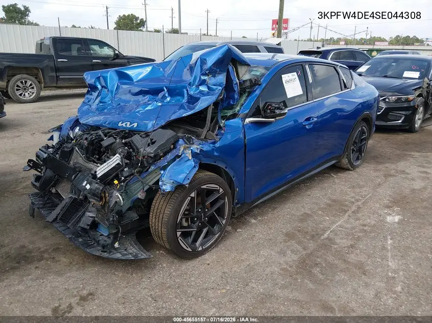 2025 Kia K4 Gt-Line VIN: 3KPFW4DE4SE044308 Lot: 45655157