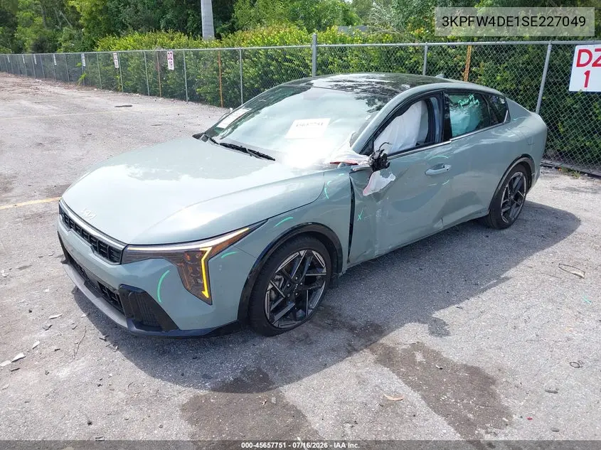 2025 Kia K4 Gt-Line VIN: 3KPFW4DE1SE227049 Lot: 45657751