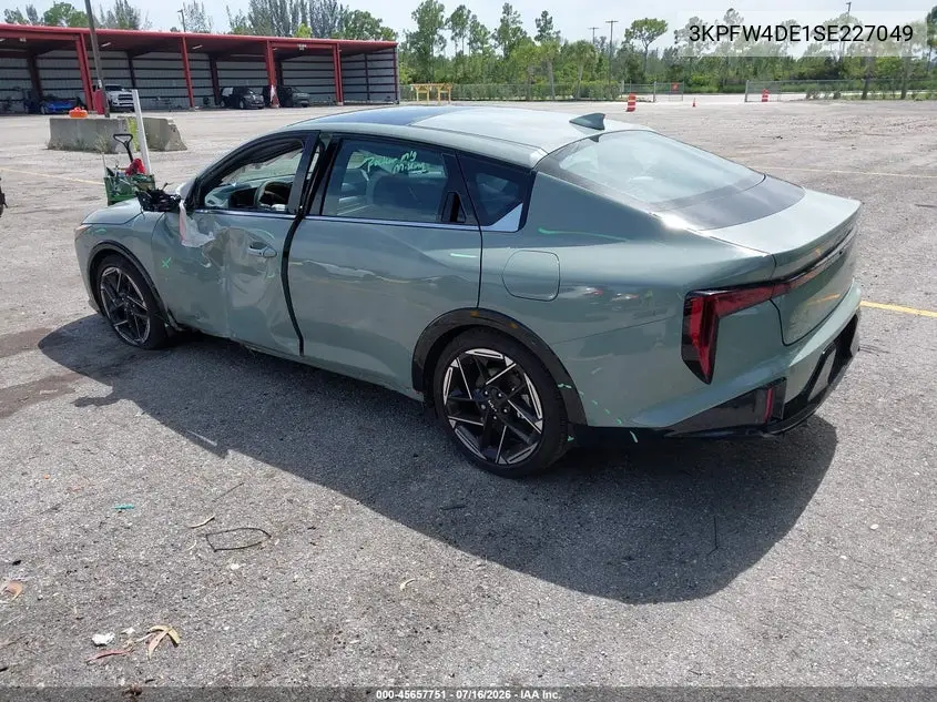 2025 Kia K4 Gt-Line VIN: 3KPFW4DE1SE227049 Lot: 45657751