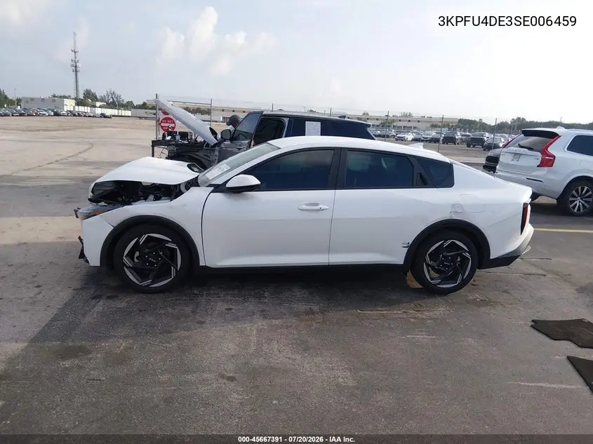 2025 Kia K4 Ex VIN: 3KPFU4DE3SE006459 Lot: 45667391