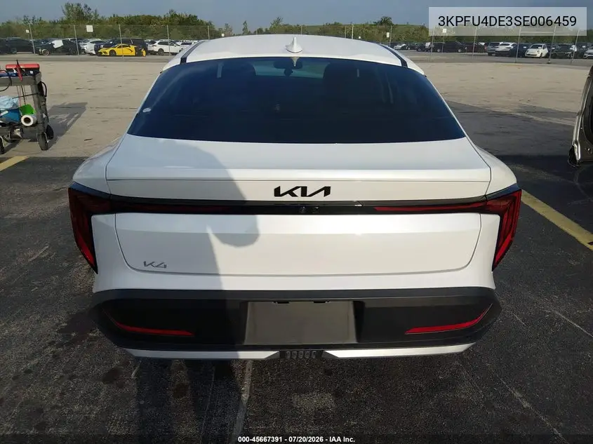 2025 Kia K4 Ex VIN: 3KPFU4DE3SE006459 Lot: 45667391