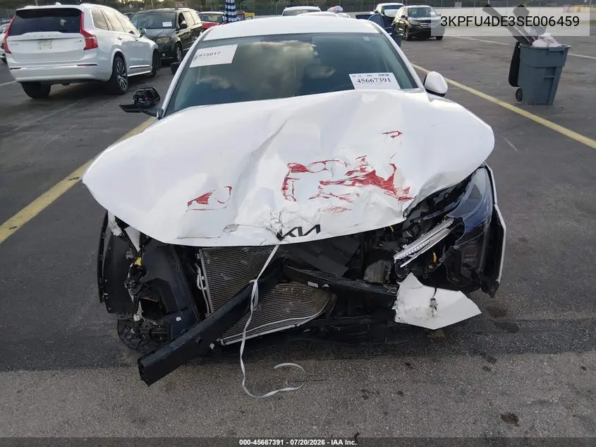 2025 Kia K4 Ex VIN: 3KPFU4DE3SE006459 Lot: 45667391