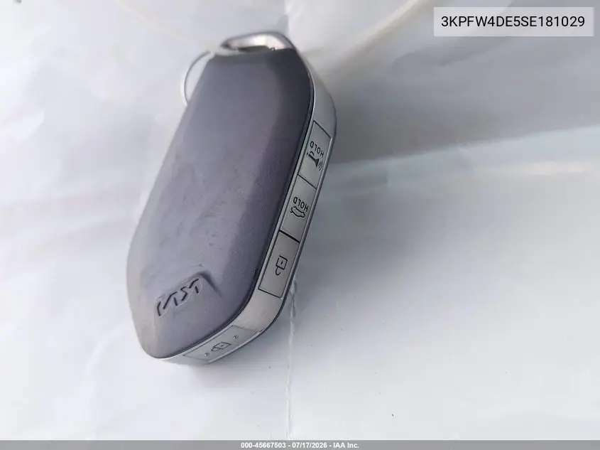 2025 Kia K4 Gt-Line VIN: 3KPFW4DE5SE181029 Lot: 45667503