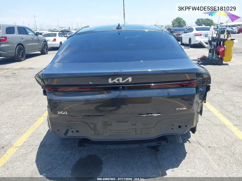 2025 Kia K4 Gt-Line VIN: 3KPFW4DE5SE181029 Lot: 45667503