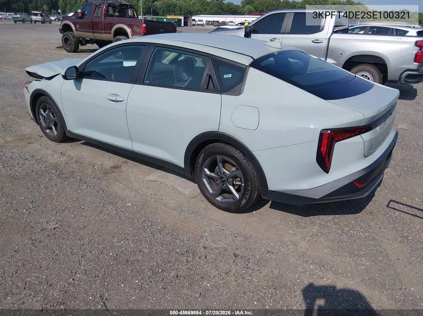 2025 Kia K4 Lxs VIN: 3KPFT4DE2SE100321 Lot: 45669864