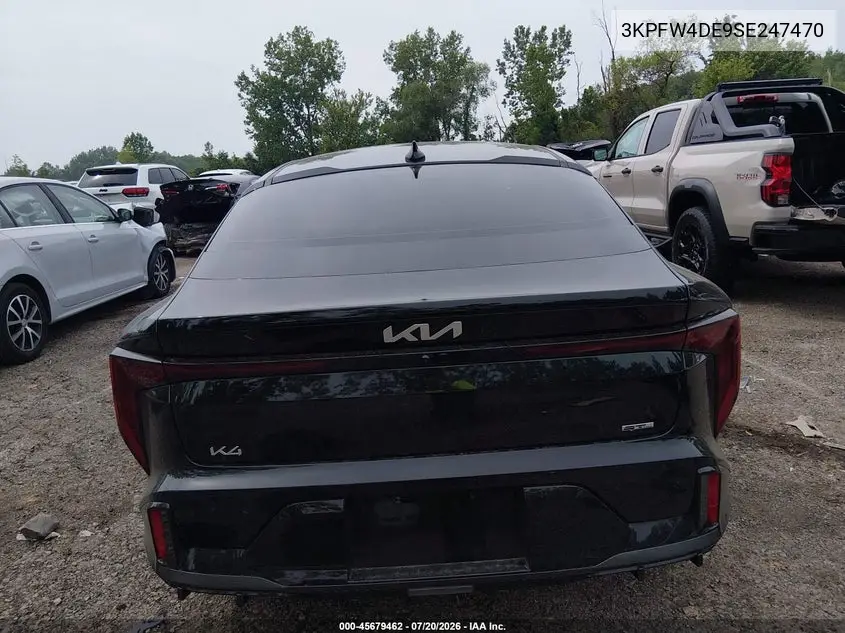 2025 Kia K4 Gt-Line VIN: 3KPFW4DE9SE247470 Lot: 45679462