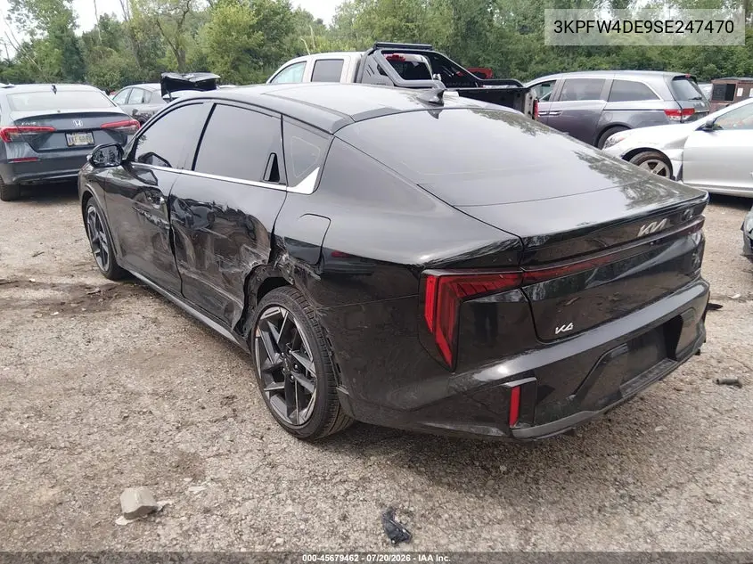 2025 Kia K4 Gt-Line VIN: 3KPFW4DE9SE247470 Lot: 45679462