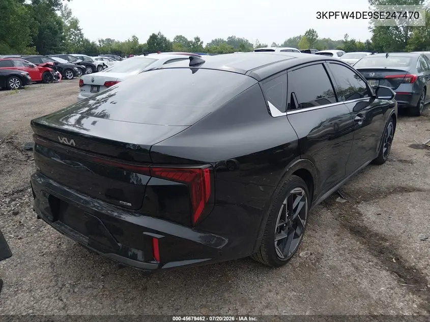 2025 Kia K4 Gt-Line VIN: 3KPFW4DE9SE247470 Lot: 45679462