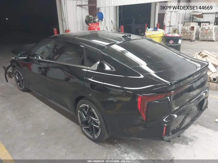 2025 Kia K4 Gt-Line VIN: 3KPFW4DEXSE144669 Lot: 45699249