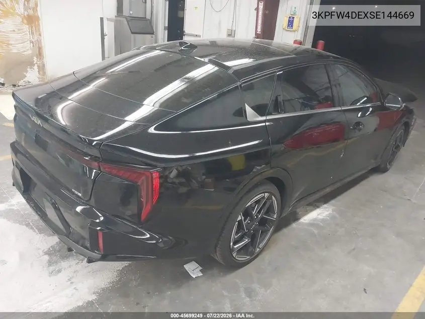 2025 Kia K4 Gt-Line VIN: 3KPFW4DEXSE144669 Lot: 45699249