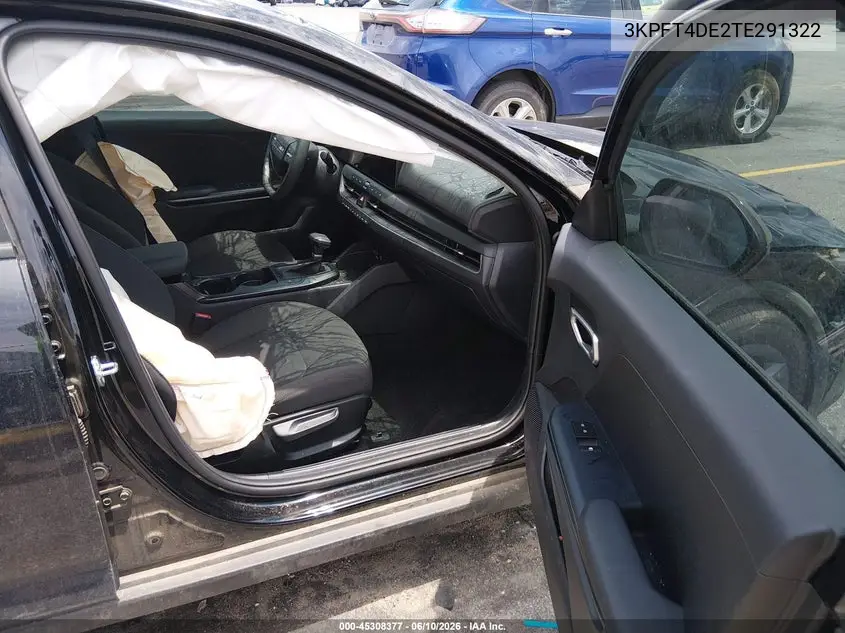 2026 Kia K4 Lxs VIN: 3KPFT4DE2TE291322 Lot: 45308377