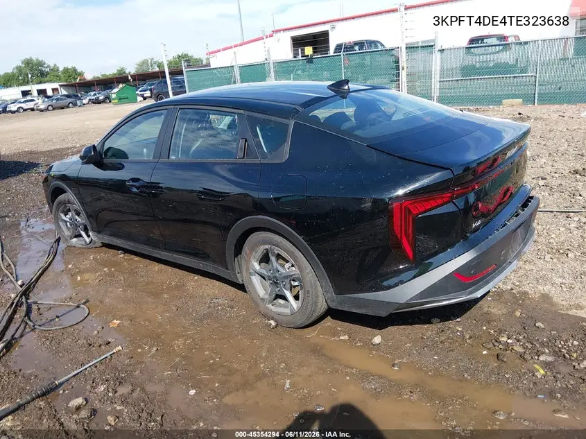 2026 Kia K4 Lxs VIN: 3KPFT4DE4TE323638 Lot: 45354294