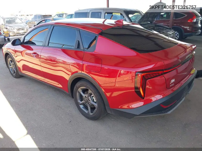 2026 Kia K4 Lxs VIN: 3KPFT4DE5TE326757 Lot: 45547288
